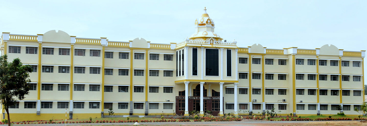 G PULLAIAH COLLEGE OF ENGINEERING & TECHNOLOGY
