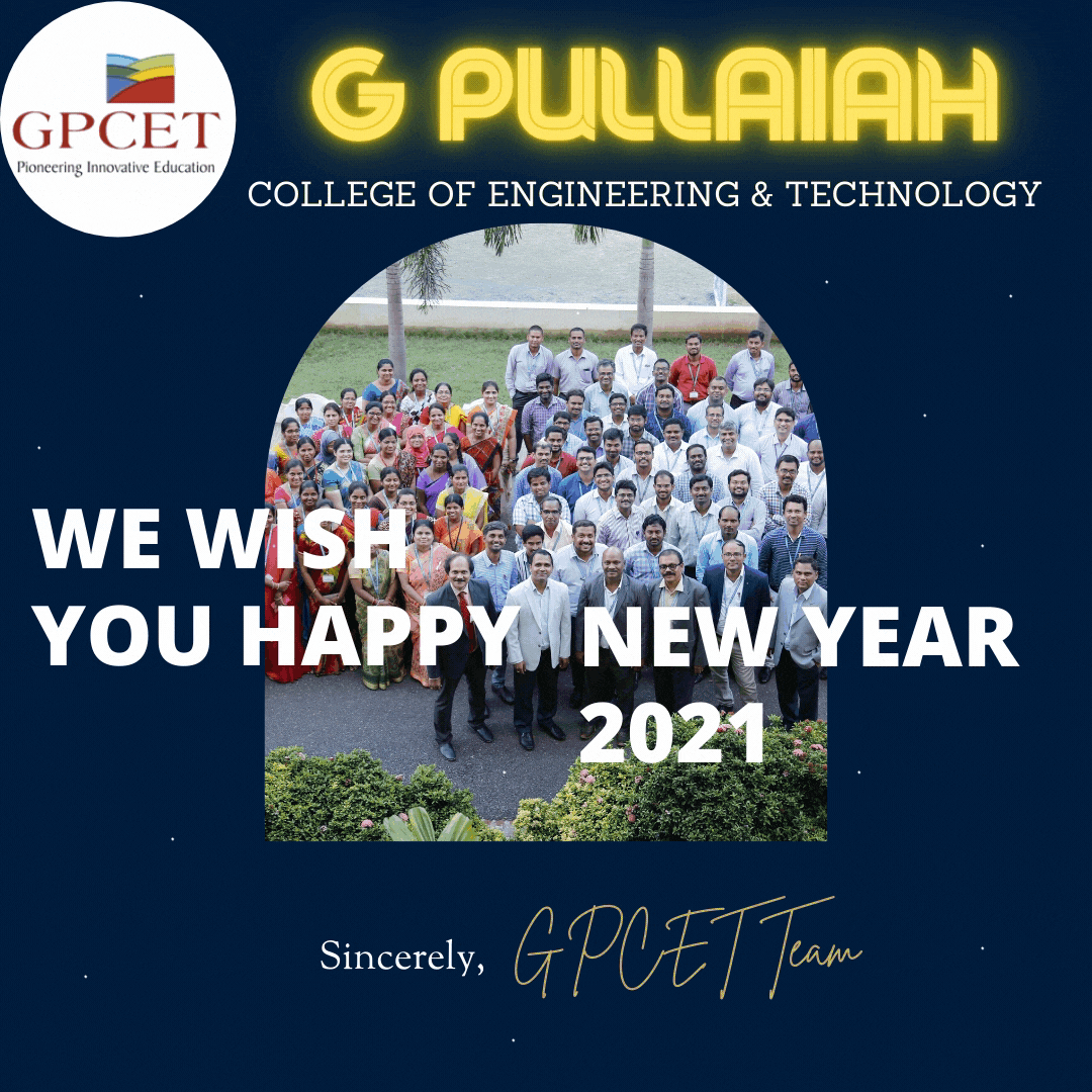 M. Bhagya Lakshmi – G PULLAIAH COLLEGE OF ENGINEERING & TECHNOLOGY