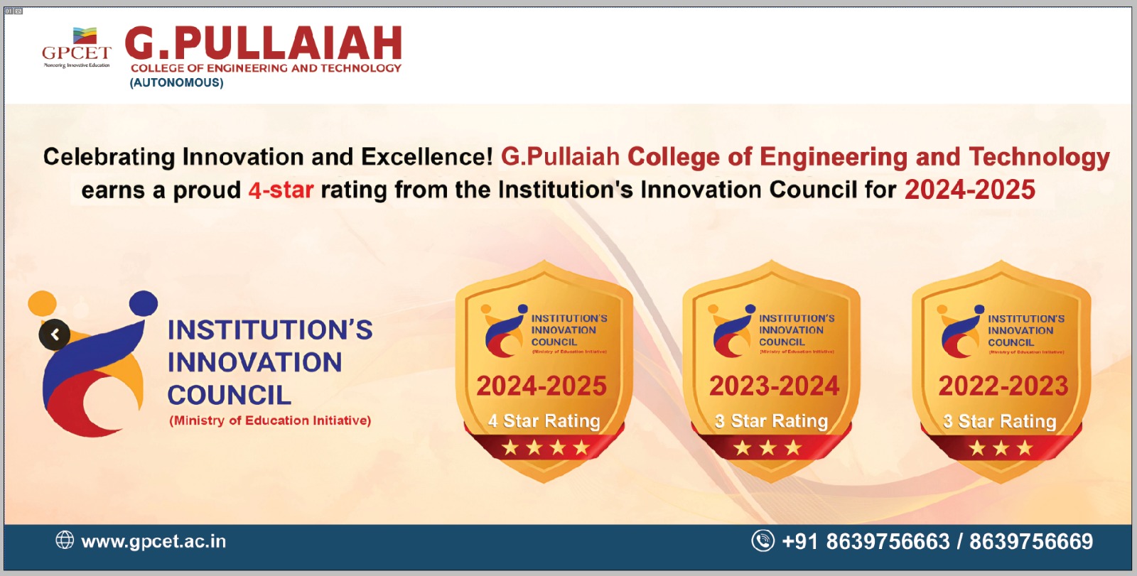 G PULLAIAH COLLEGE OF ENGINEERING & TECHNOLOGY